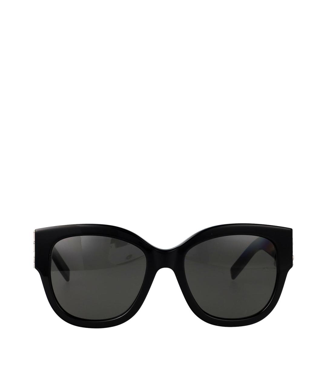 SAINT LAURENT Черные солнцезащитные очки, фото 1