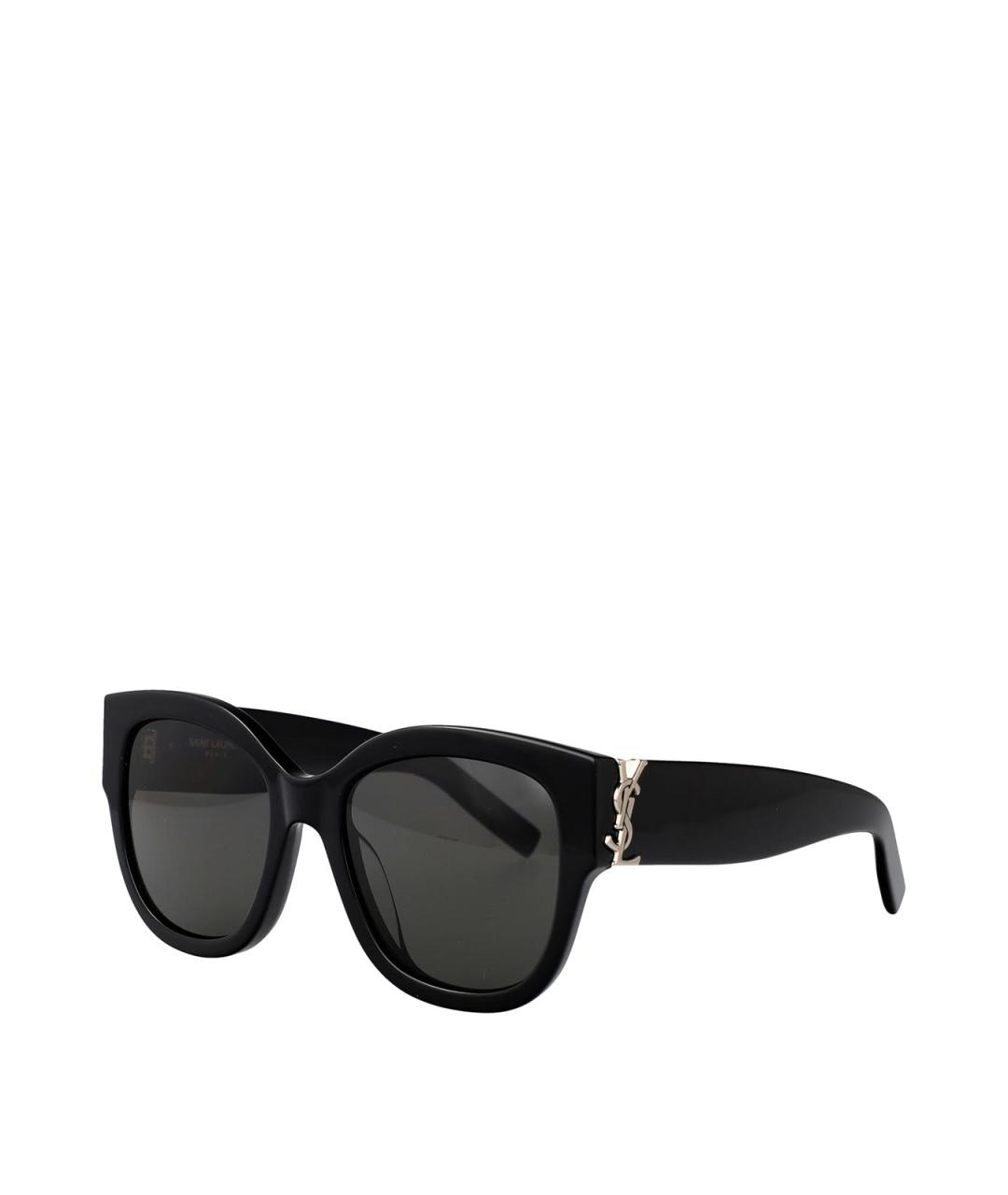 SAINT LAURENT Черные солнцезащитные очки, фото 2