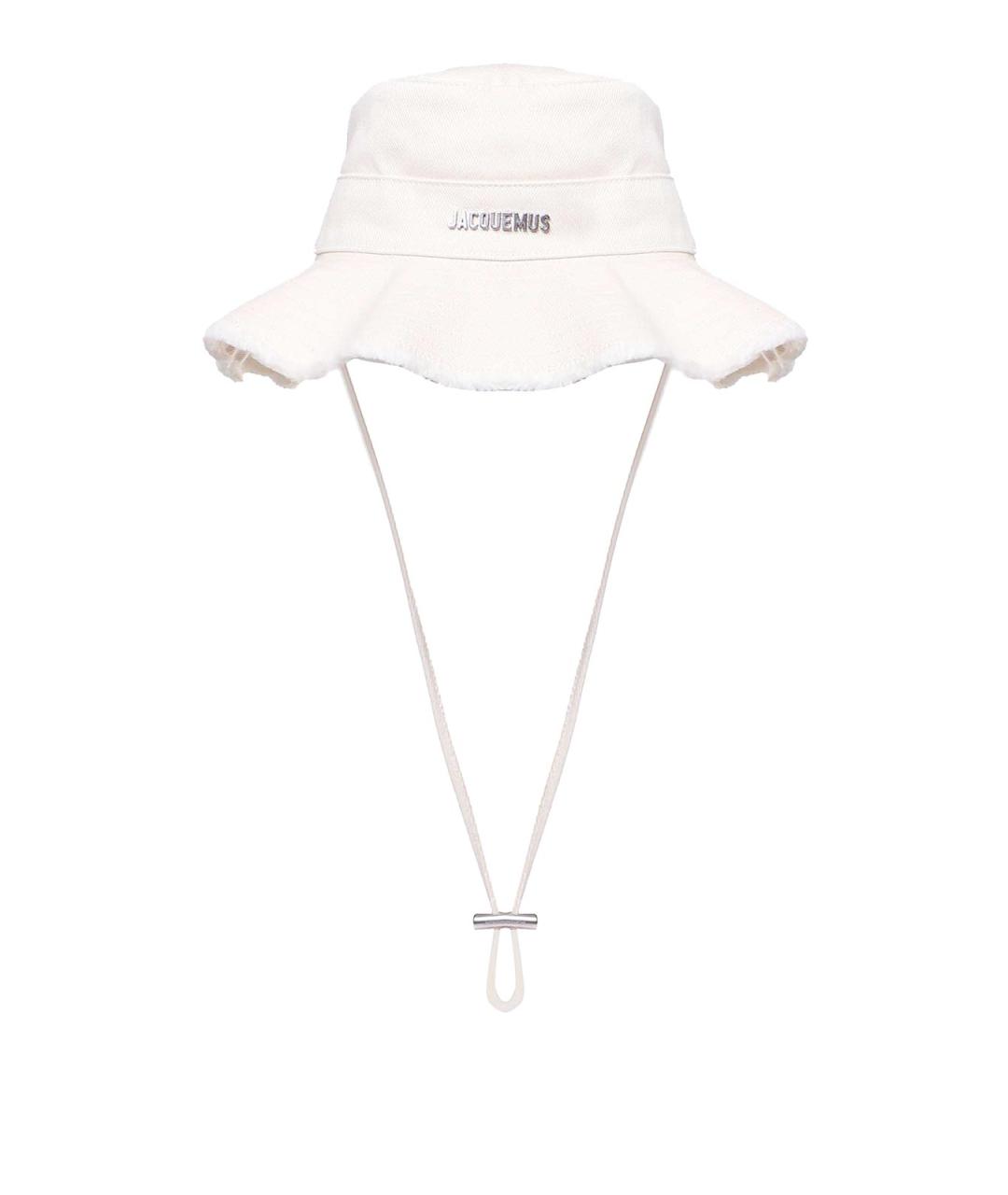 JACQUEMUS Белая хлопковая кепка/бейсболка, фото 1