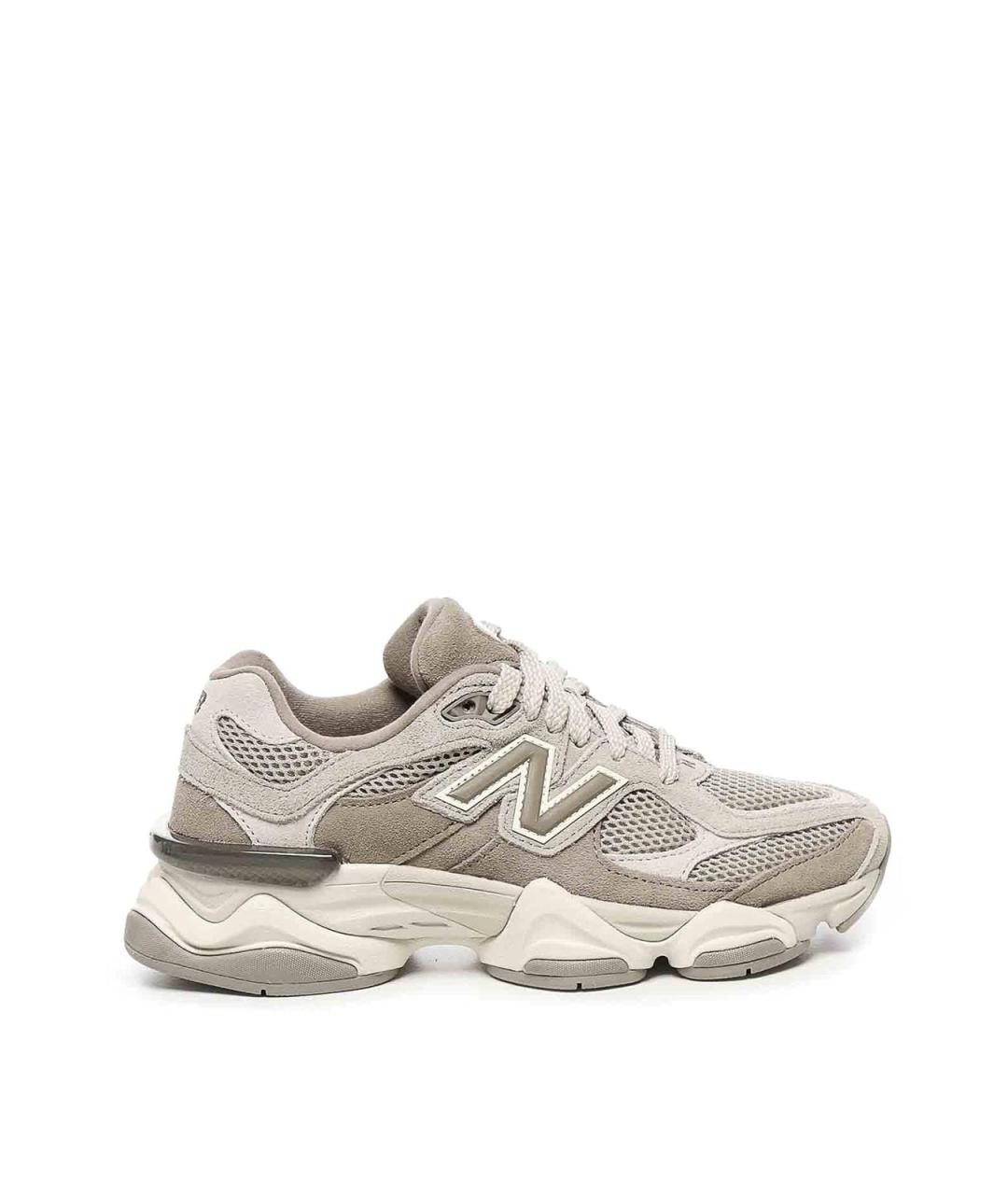 NEW BALANCE Серые замшевые кроссовки, фото 1