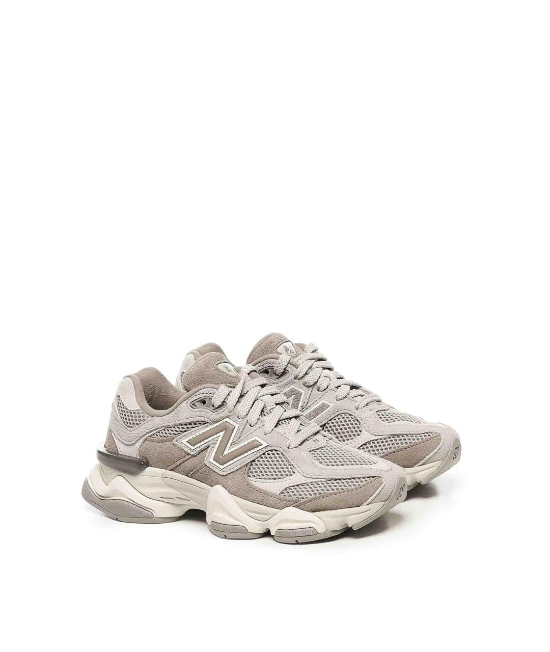 NEW BALANCE Серые замшевые кроссовки, фото 2
