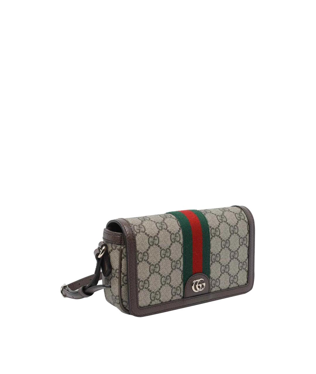 GUCCI Коричневая сумка через плечо, фото 2