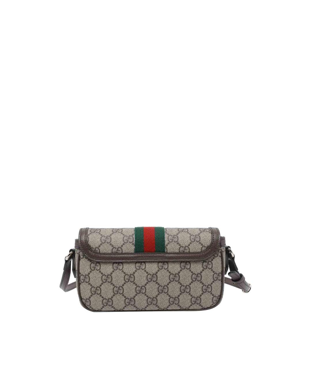 GUCCI Коричневая сумка через плечо, фото 3
