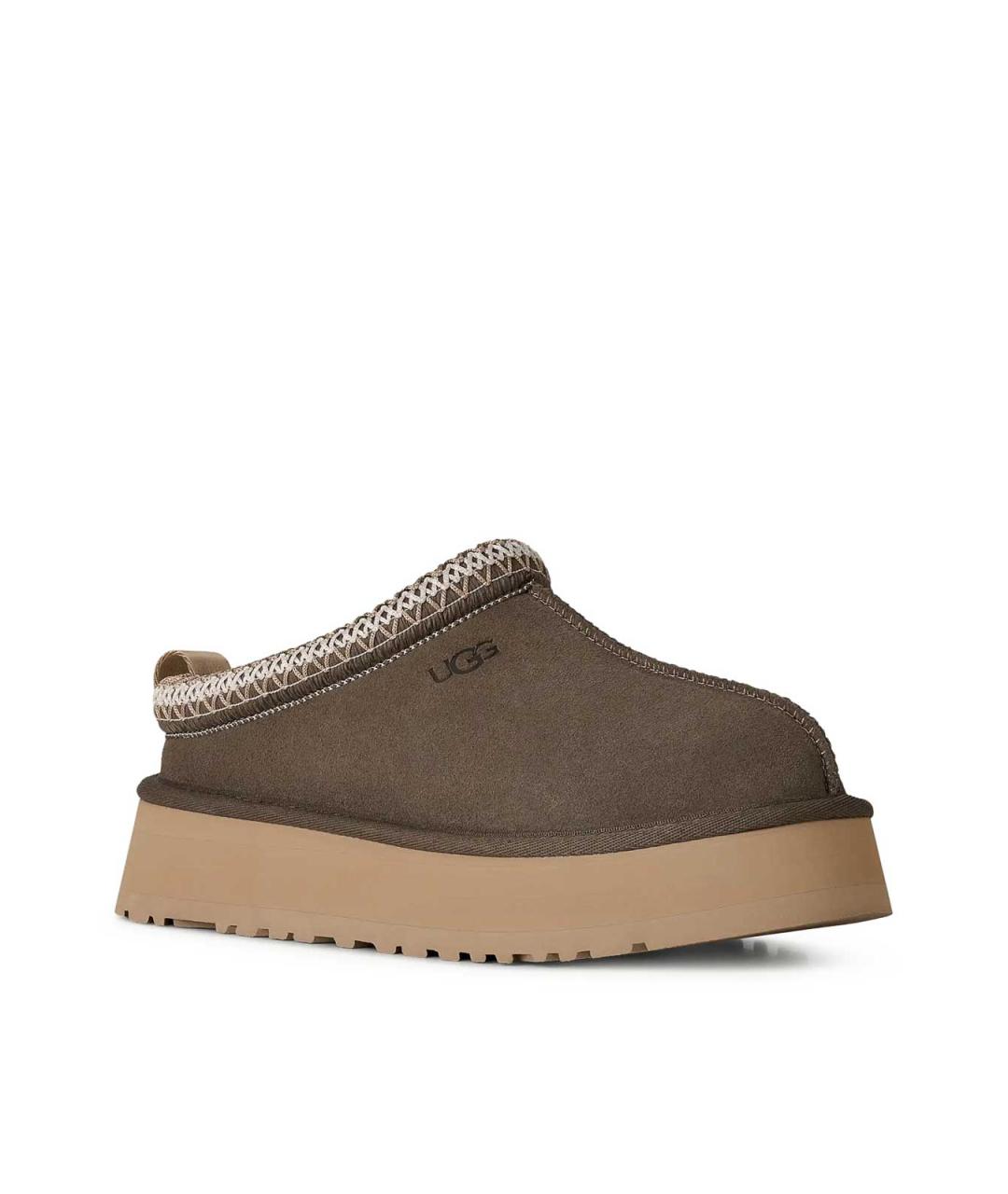 UGG Коричневые замшевые мюли, фото 2
