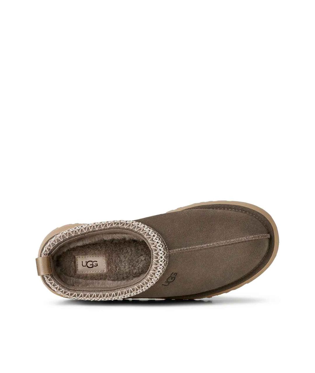 UGG Коричневые замшевые мюли, фото 5