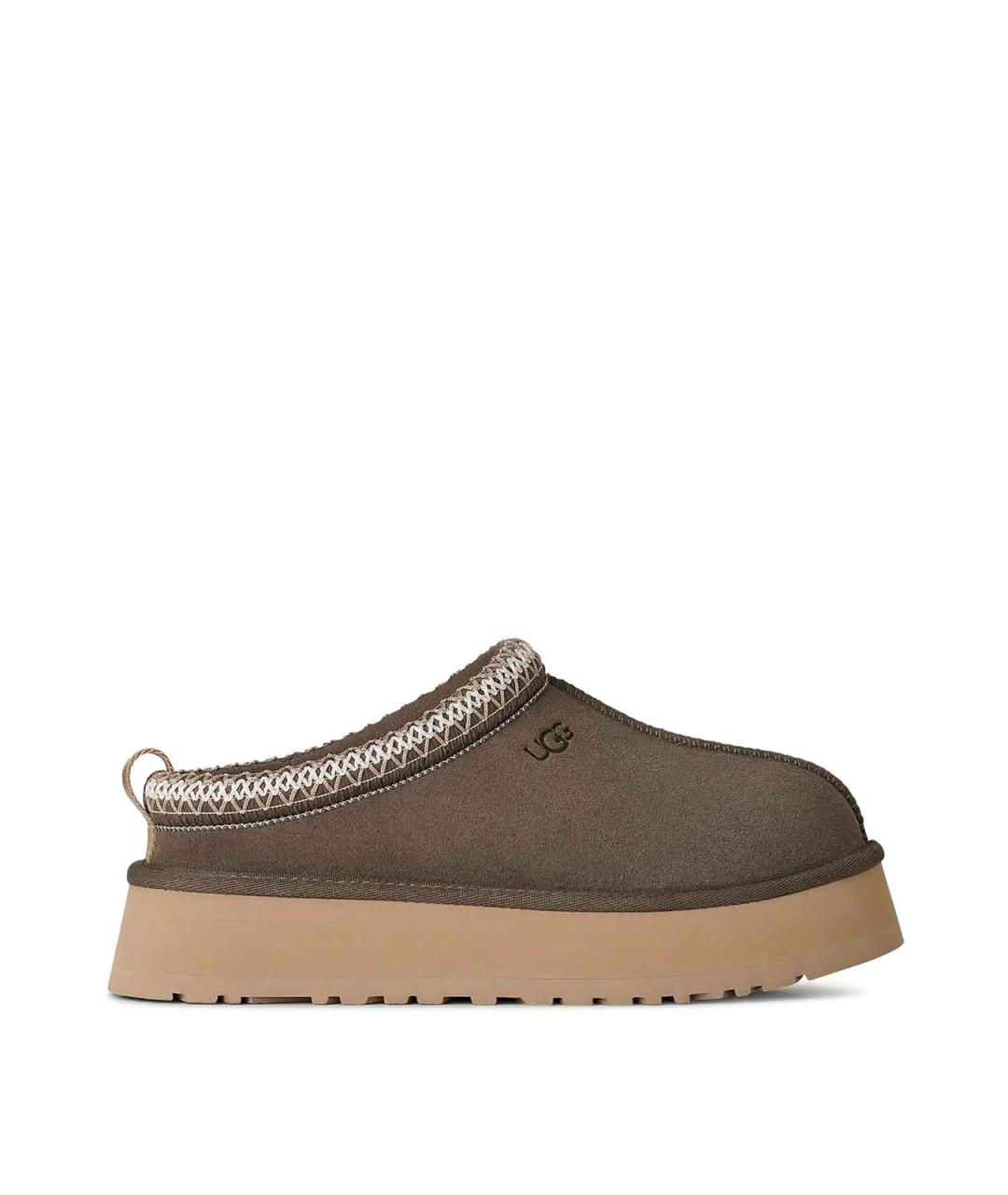 UGG Коричневые замшевые мюли, фото 1