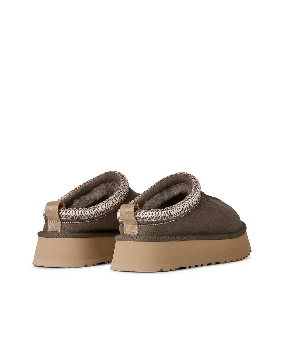 UGG Коричневые замшевые мюли, фото 3