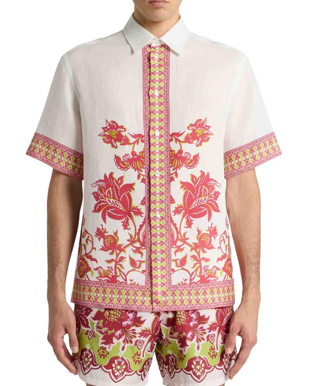 ETRO Мульти льняная кэжуал рубашка, фото 2