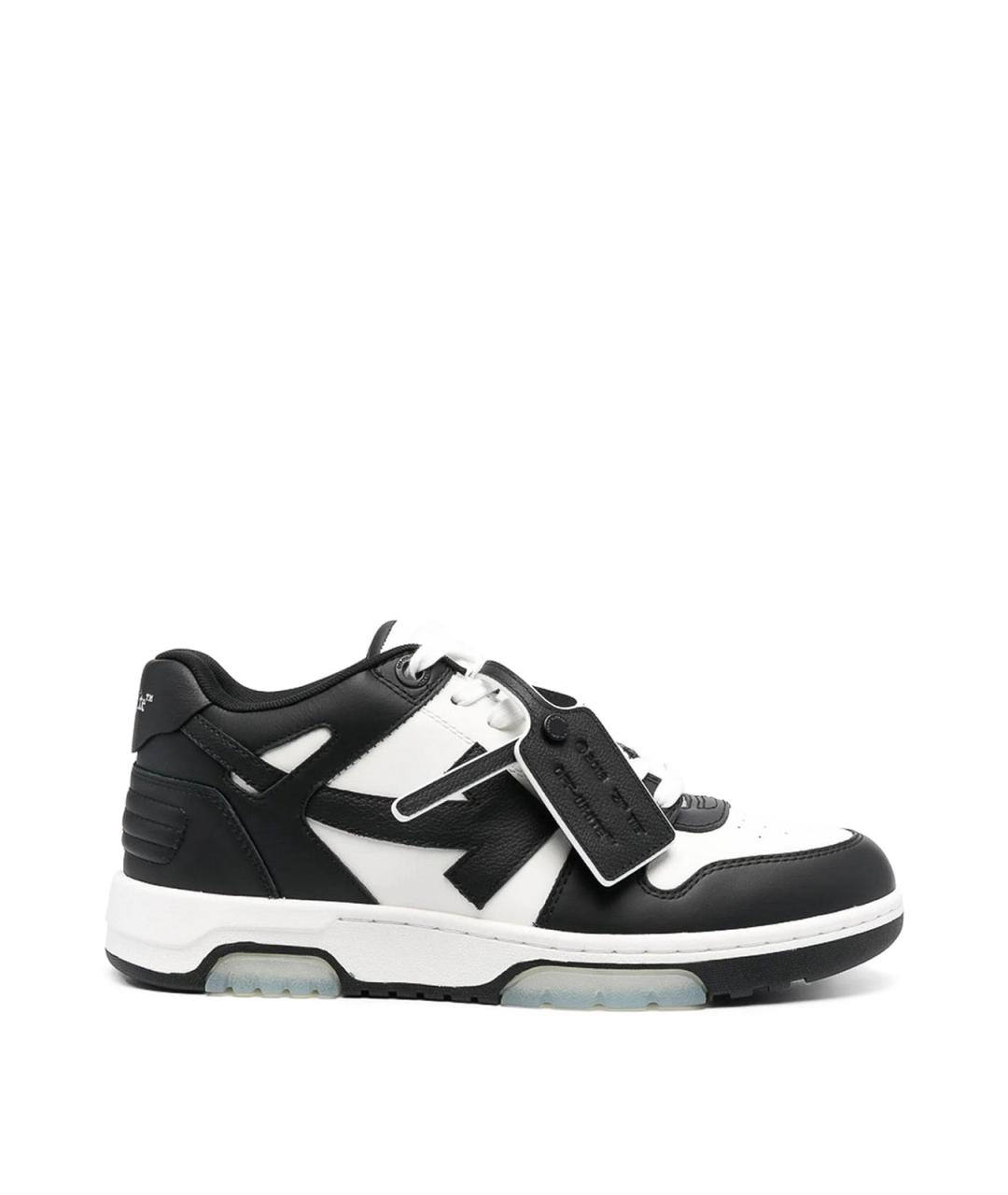 OFF-WHITE Мульти кожаные низкие кроссовки / кеды, фото 1