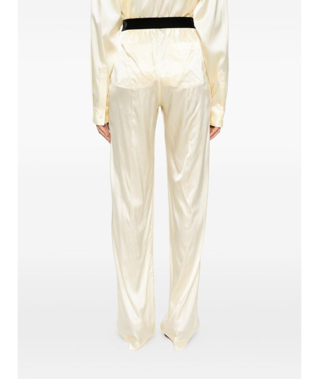 TOM FORD Бежевые прямые брюки, фото 2