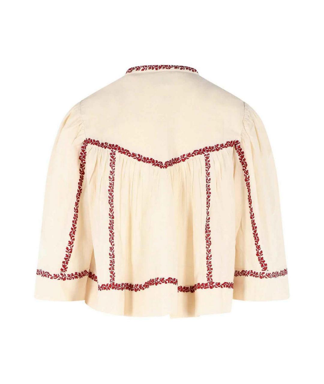 ISABEL MARANT Белая хлопковая рубашка, фото 2