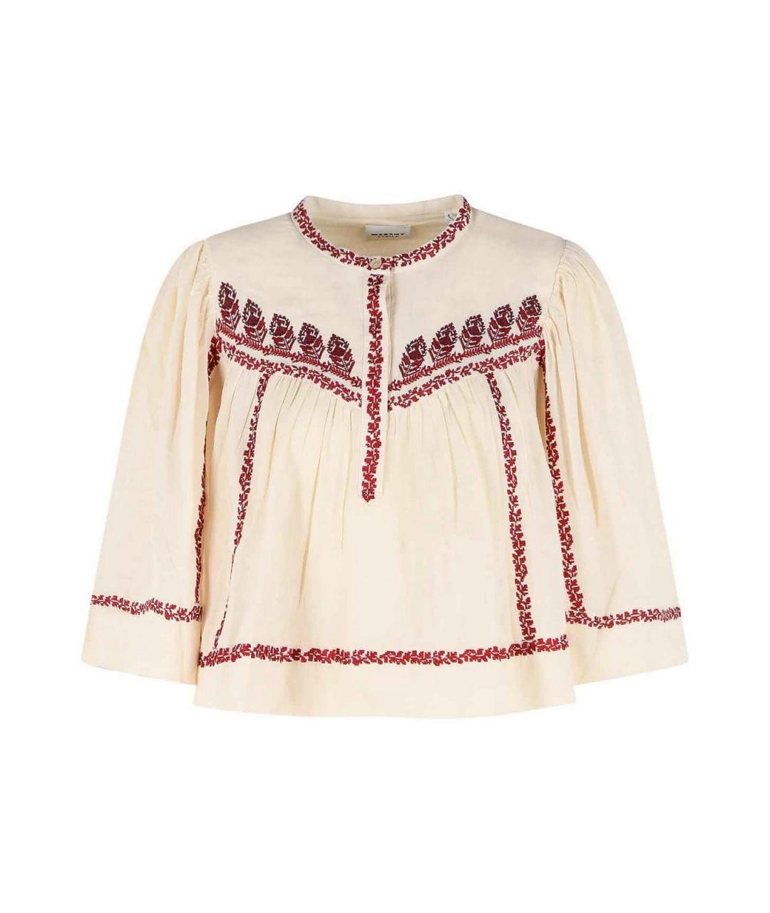 ISABEL MARANT Белая хлопковая рубашка, фото 1