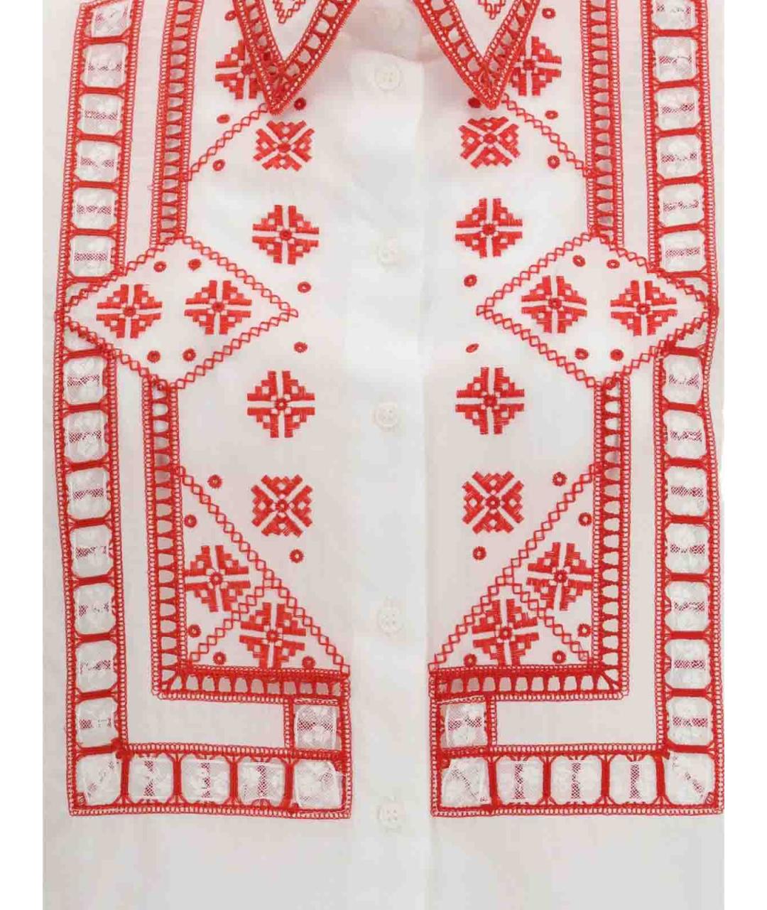 ERMANNO SCERVINO Белая рубашка, фото 3