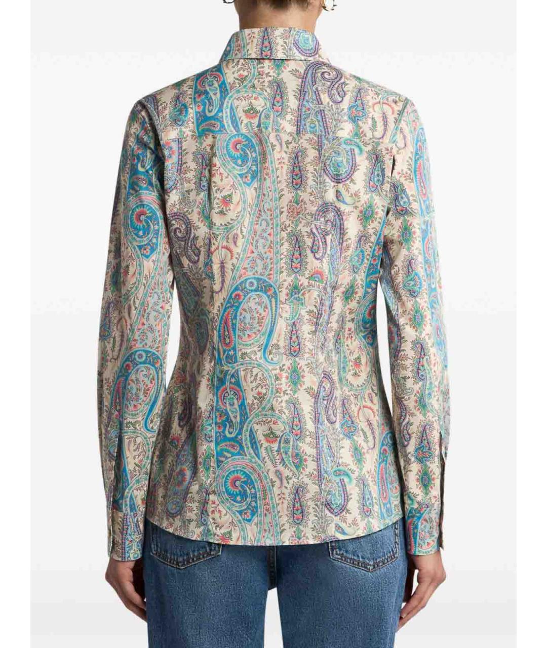 ETRO Мульти хлопковая рубашка, фото 4