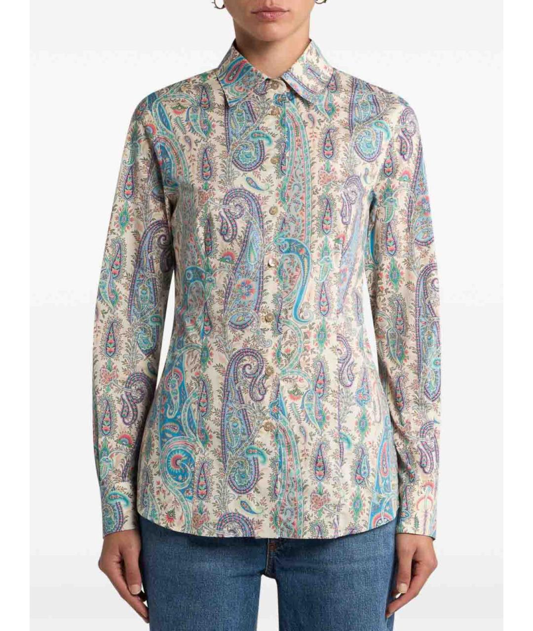 ETRO Мульти хлопковая рубашка, фото 2