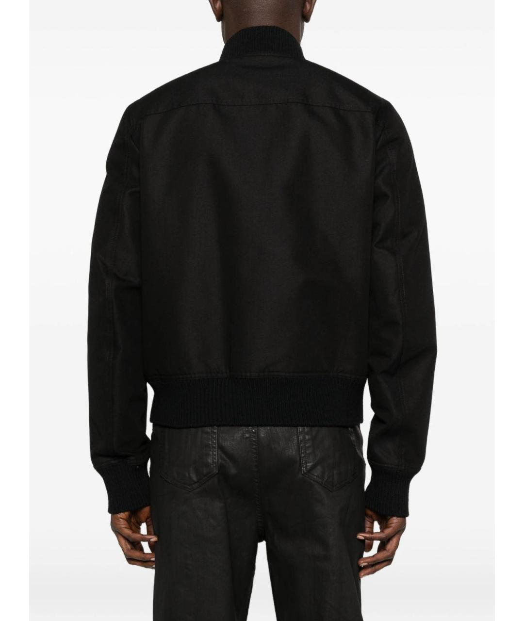 RICK OWENS Черная полиамидовая куртка, фото 4