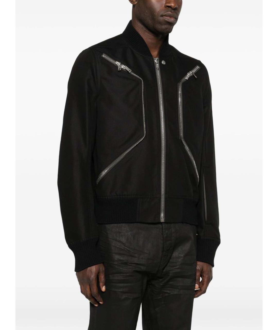 RICK OWENS Черная полиамидовая куртка, фото 2