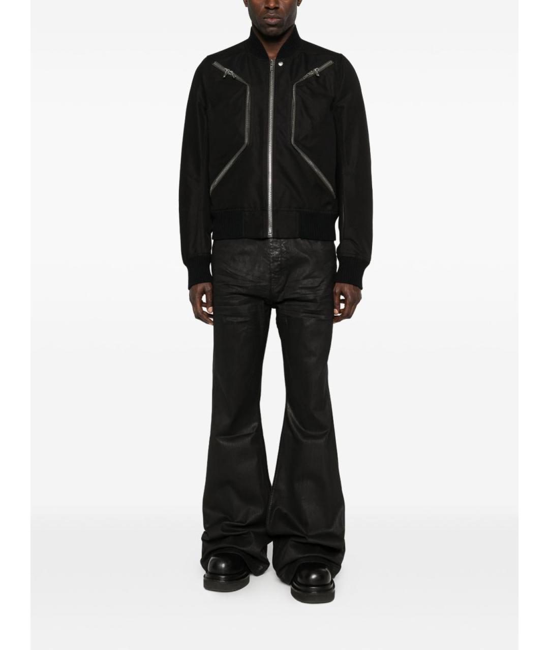 RICK OWENS Черная полиамидовая куртка, фото 3