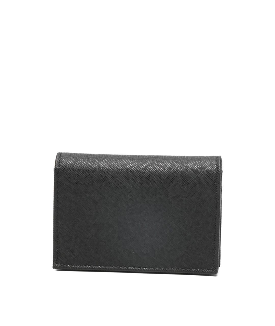 EMPORIO ARMANI Черная кожаная папка для документов, фото 2