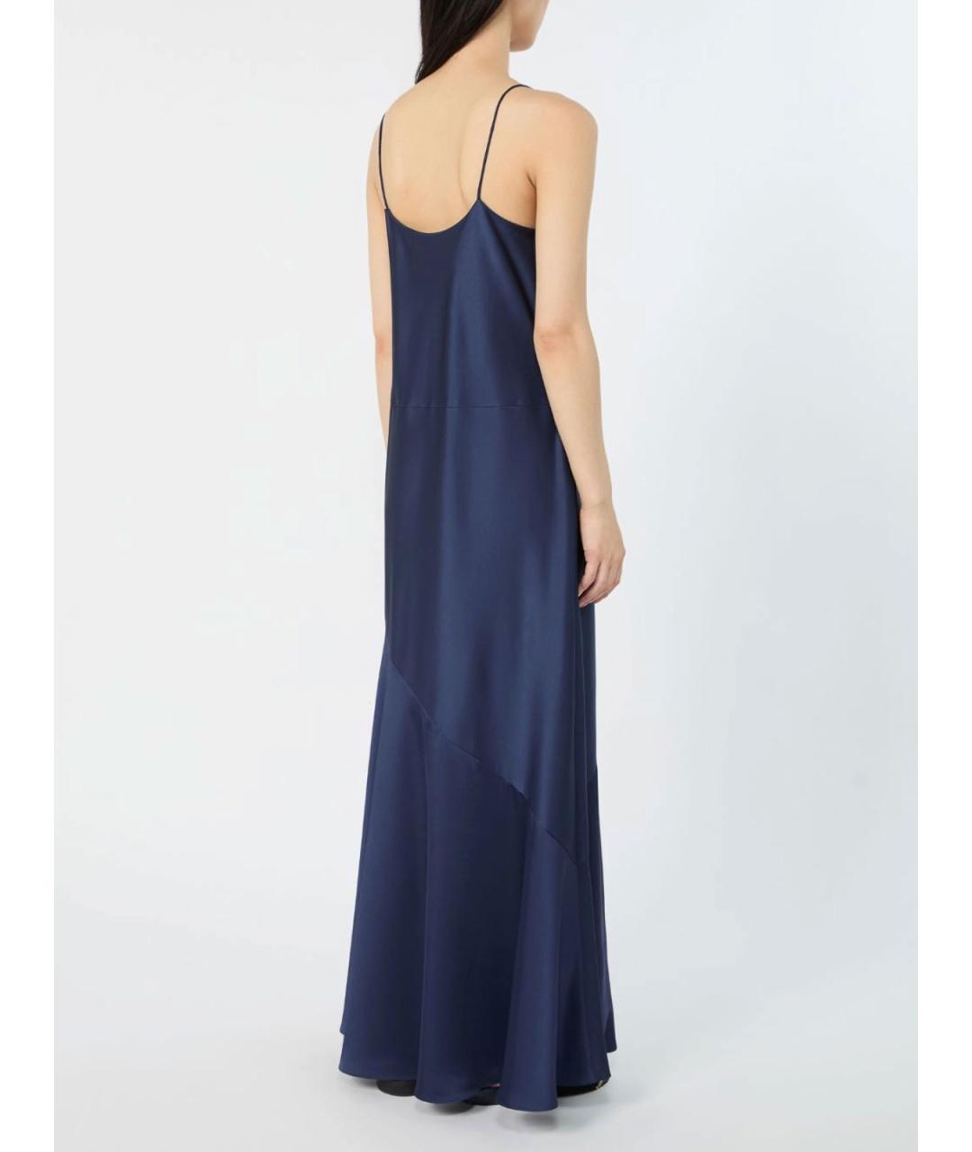 WEEKEND MAX MARA Синее вечернее платье, фото 3