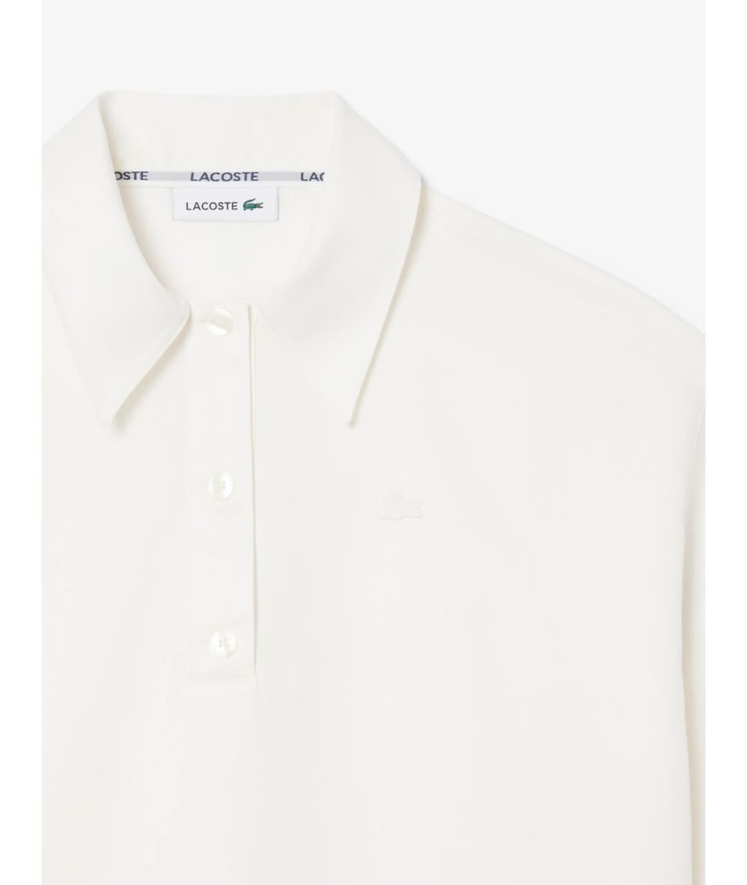 LACOSTE Белая футболка, фото 2