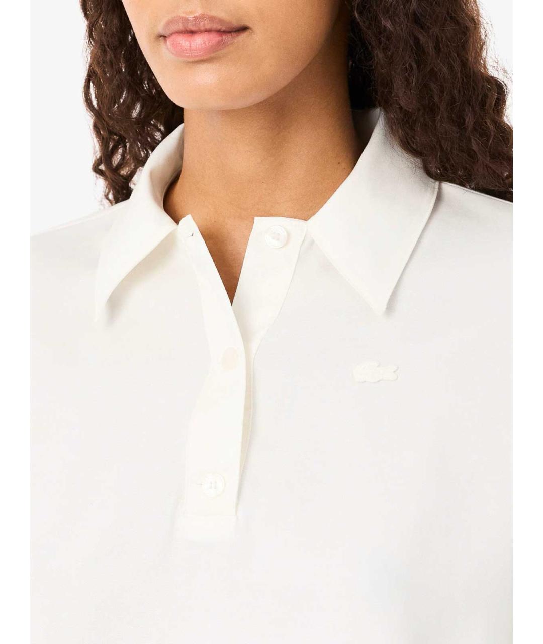 LACOSTE Белая футболка, фото 7