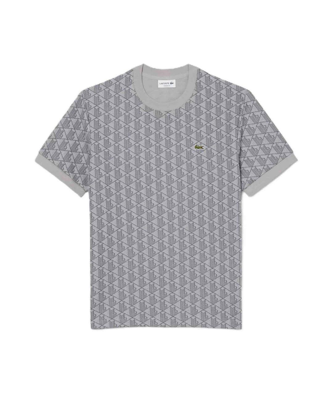 LACOSTE Серая футболка, фото 1