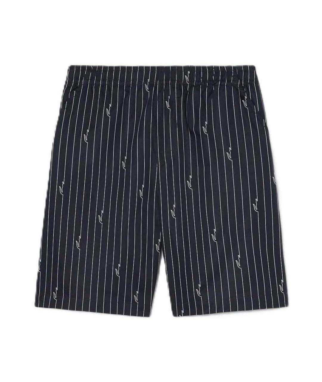 LACOSTE Синие хлопковые шорты, фото 1