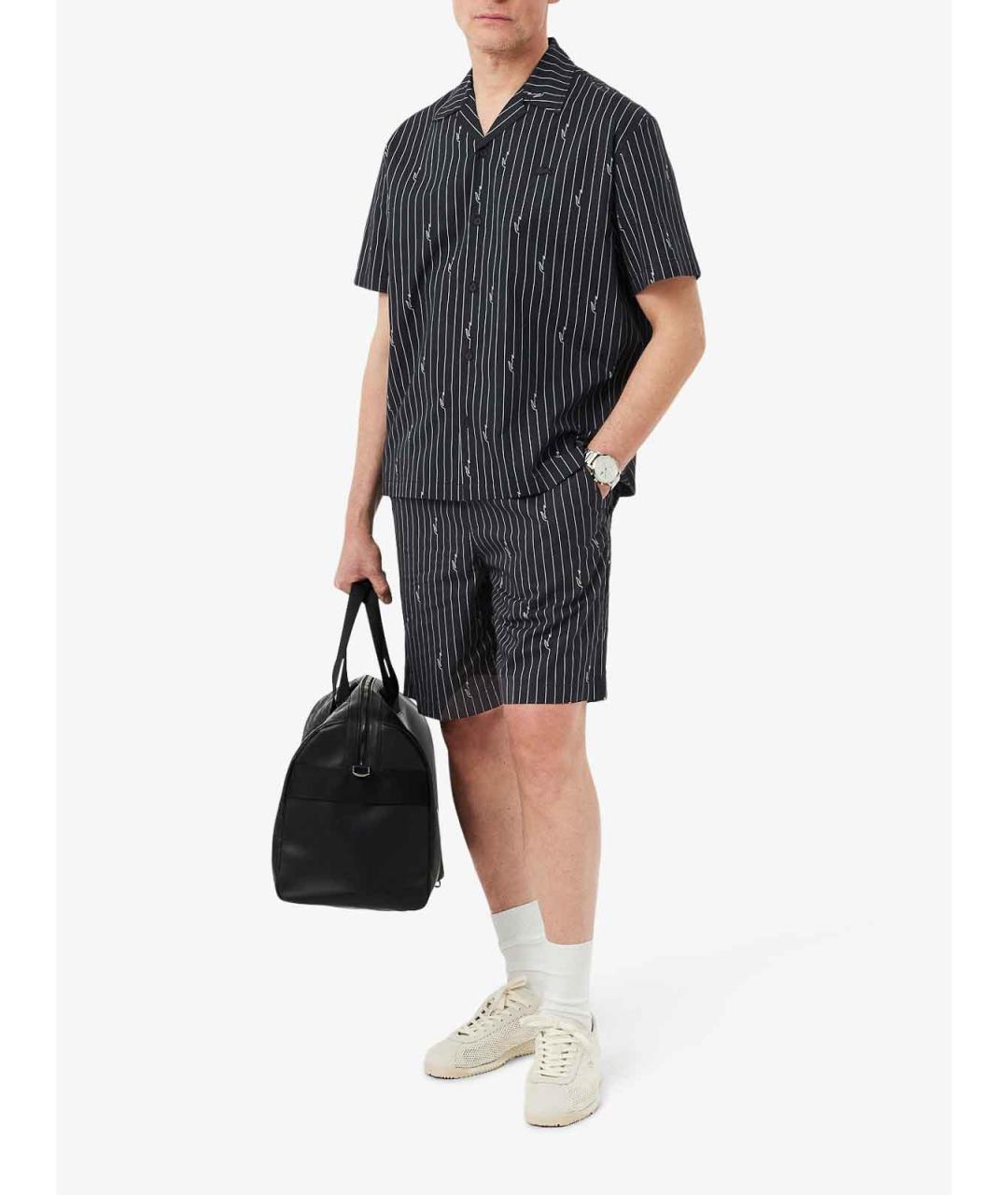 LACOSTE Синие хлопковые шорты, фото 7