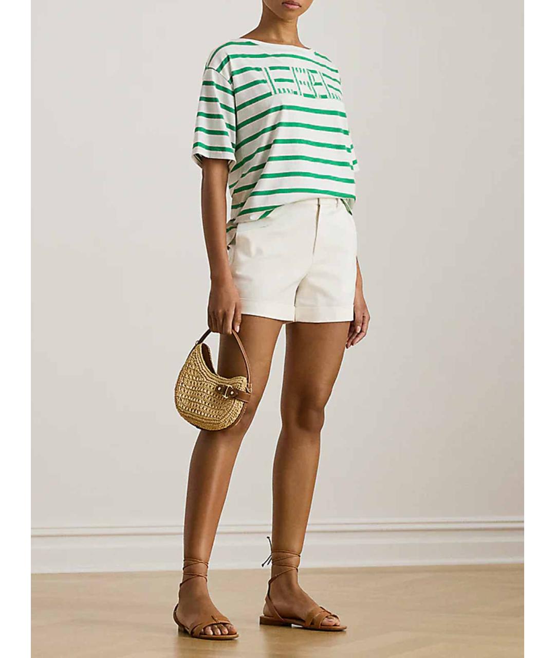 RALPH LAUREN Мульти хлопковая футболка, фото 4