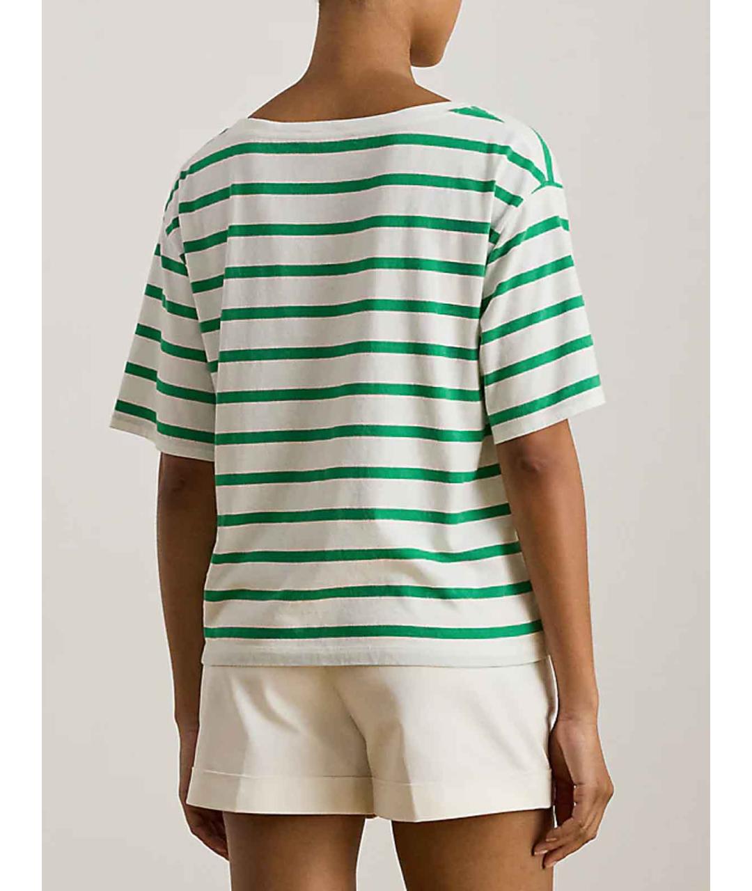 RALPH LAUREN Мульти хлопковая футболка, фото 3