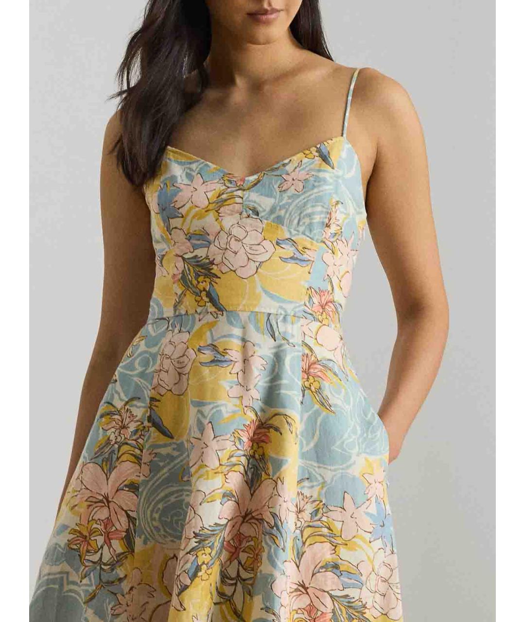 RALPH LAUREN Мульти повседневное платье, фото 3
