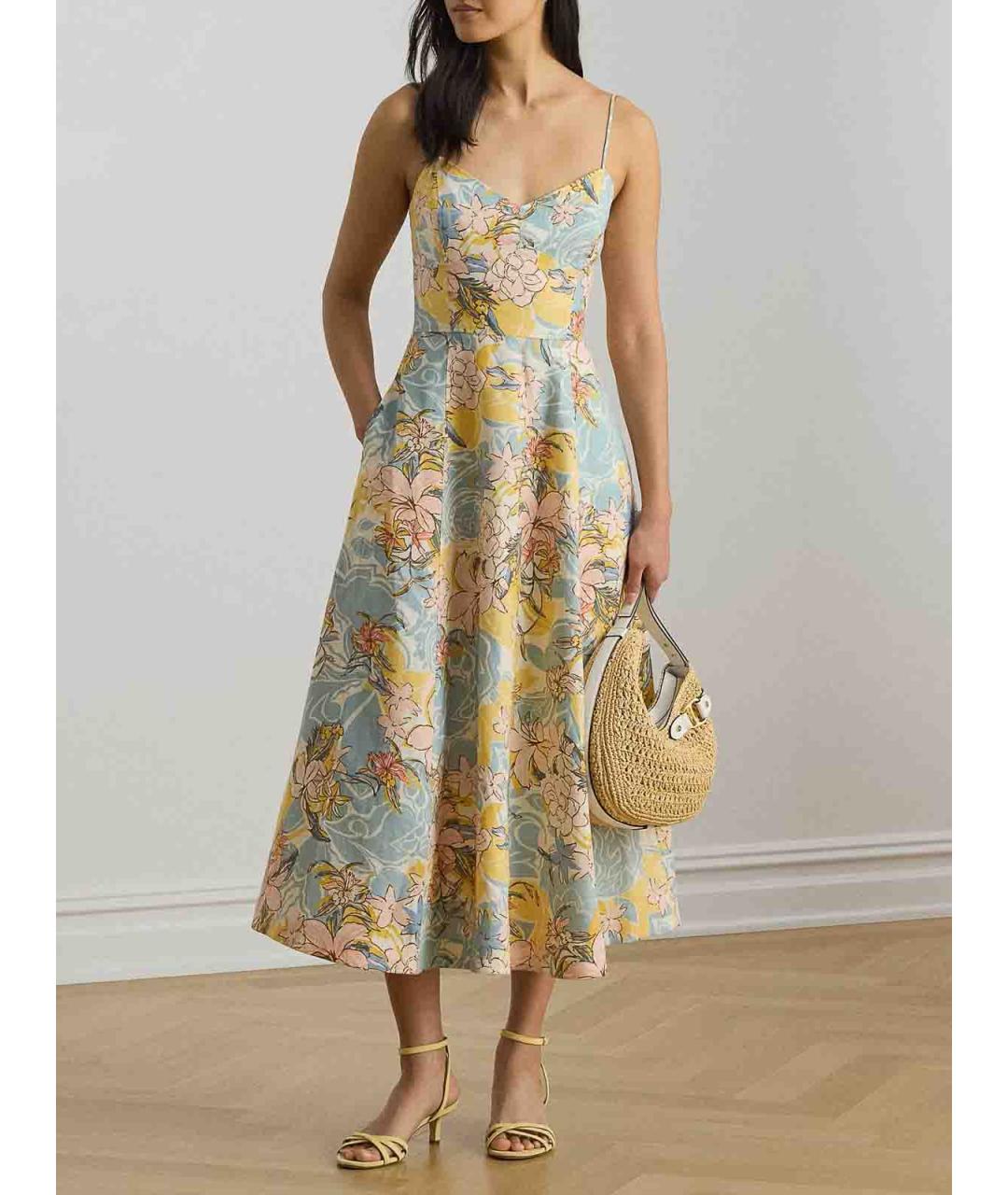 RALPH LAUREN Мульти повседневное платье, фото 2