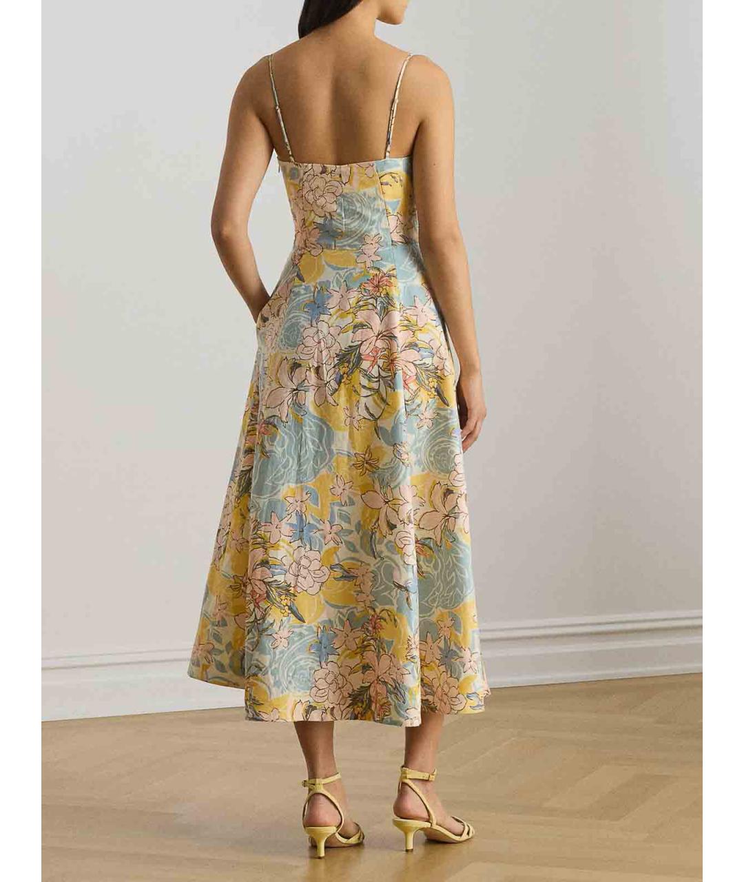 RALPH LAUREN Мульти повседневное платье, фото 4