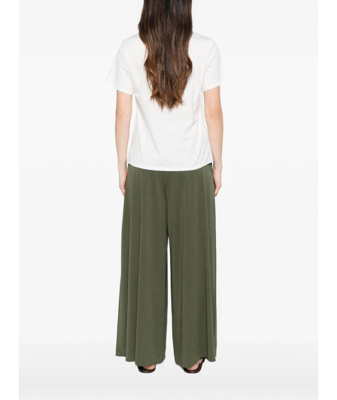 WEEKEND MAX MARA Белая хлопковая футболка, фото 4