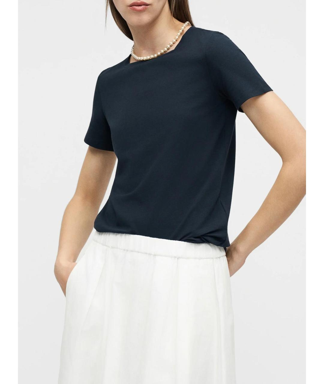 WEEKEND MAX MARA Белая хлопковая юбка миди, фото 6