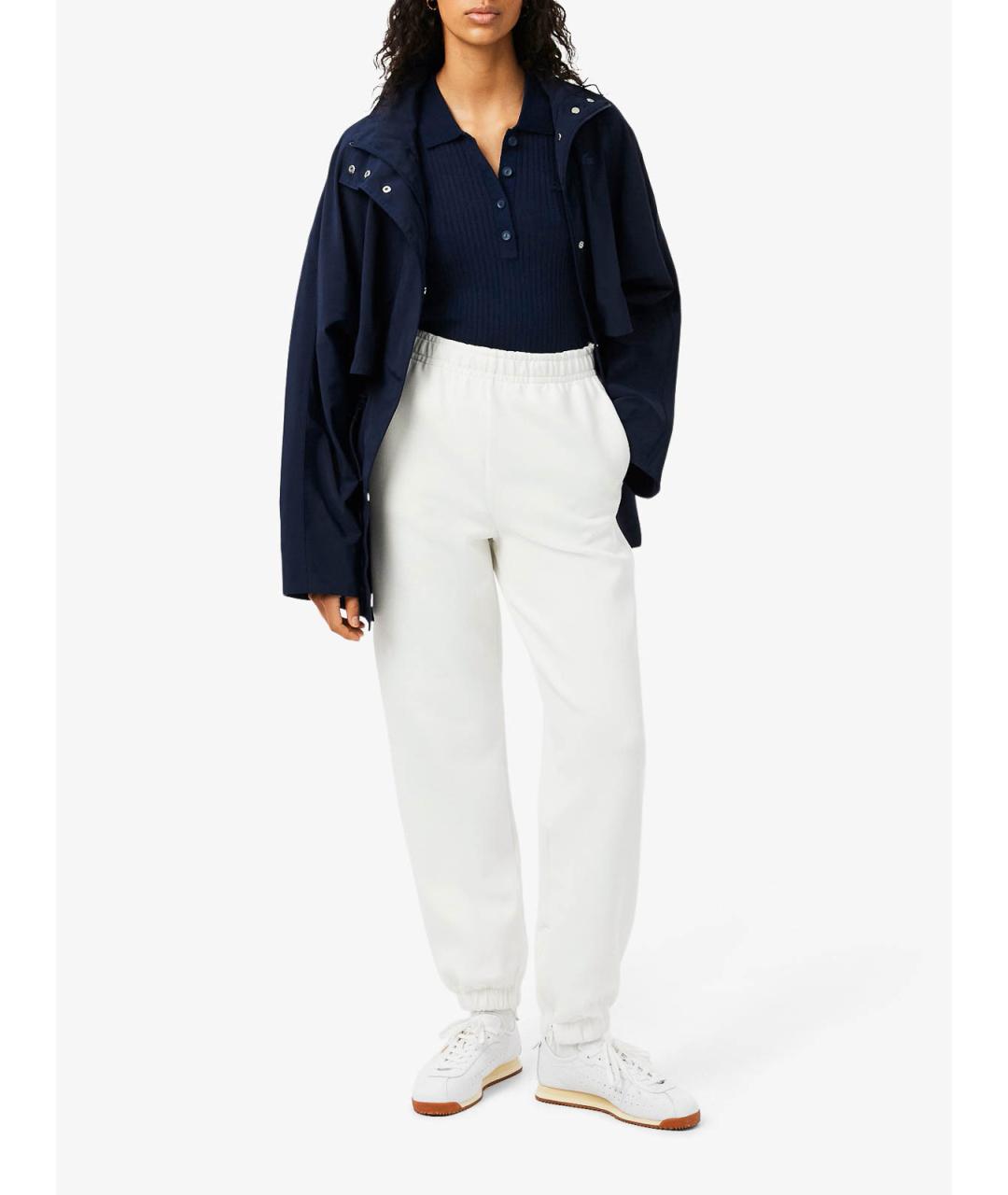 LACOSTE Синяя шерстяная футболка, фото 5