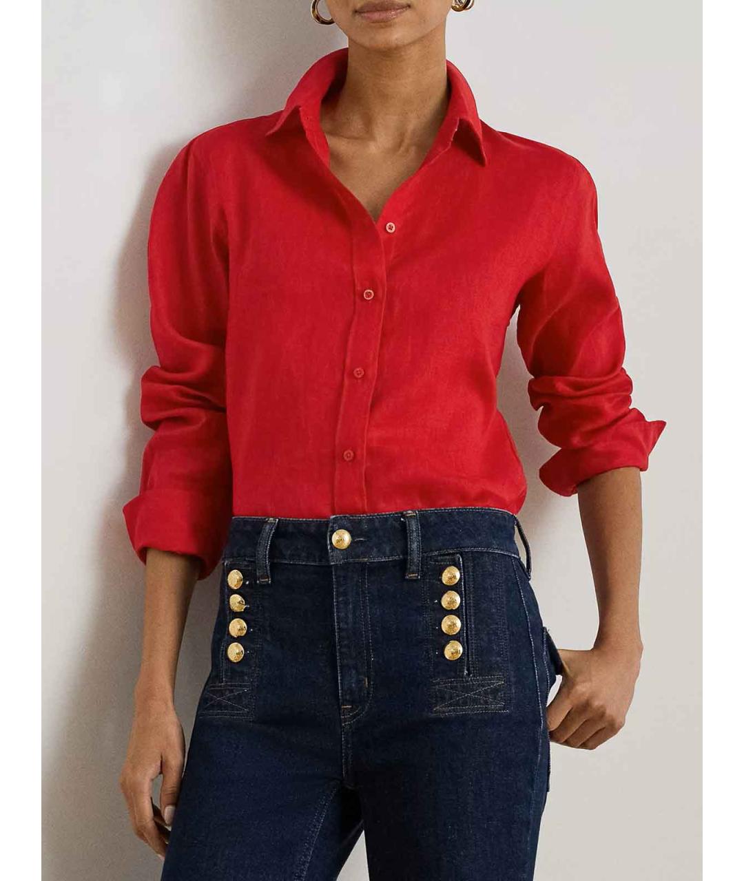 RALPH LAUREN Льняная рубашка, фото 2