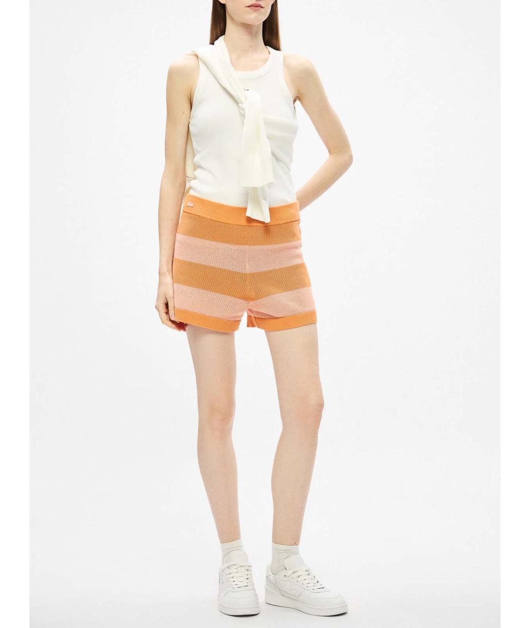 LACOSTE Мульти хлопковые шорты, фото 4