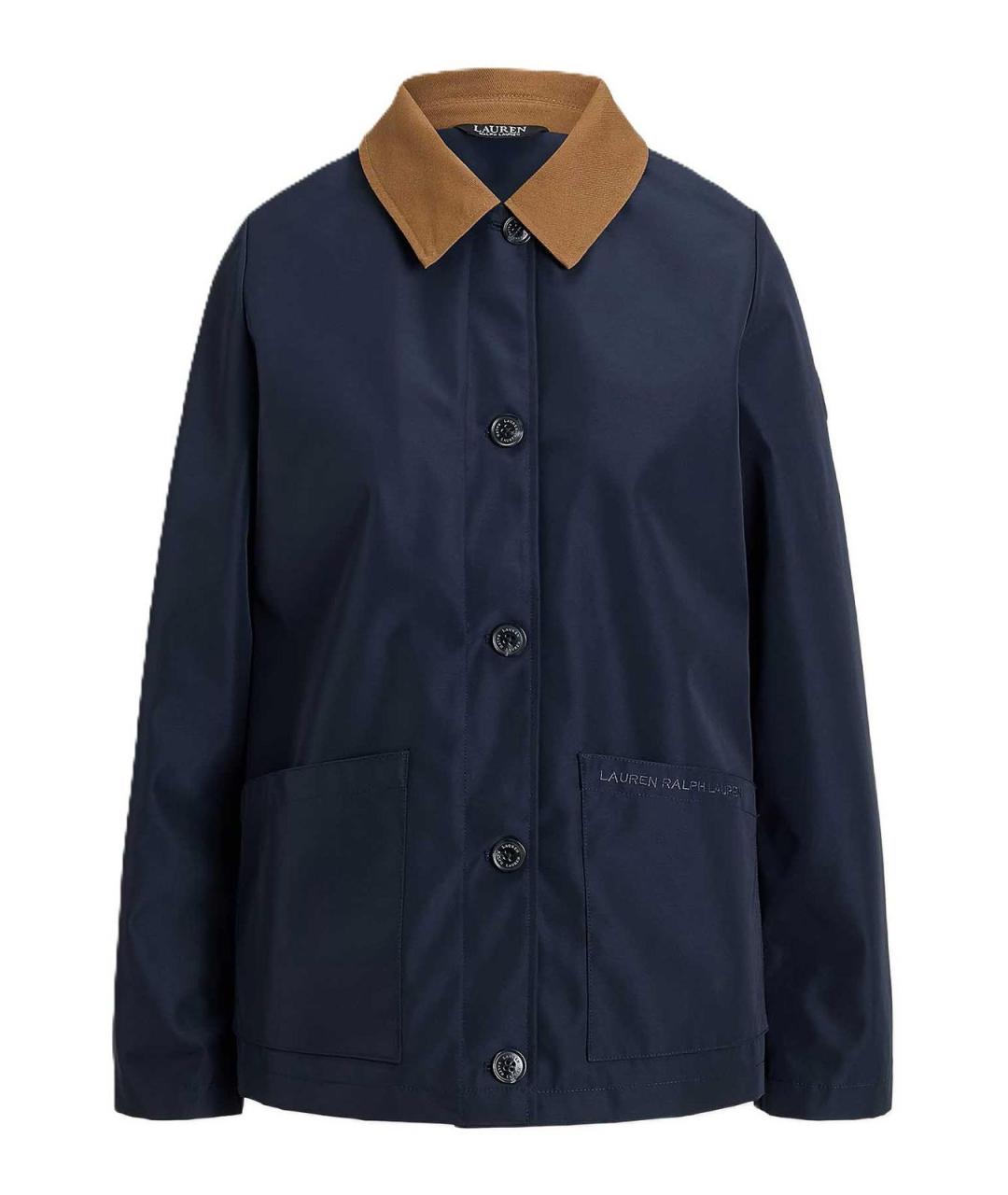 RALPH LAUREN Синяя полиамидовая куртка, фото 1