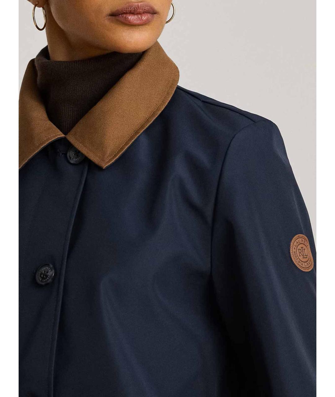 RALPH LAUREN Синяя полиамидовая куртка, фото 5