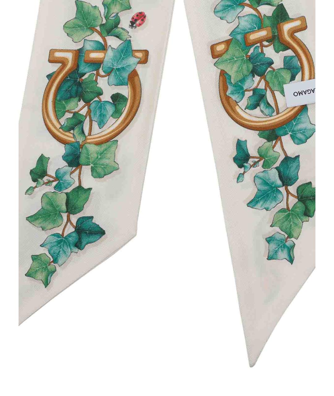 FERRAGAMO Мульти шелковый платок, фото 3
