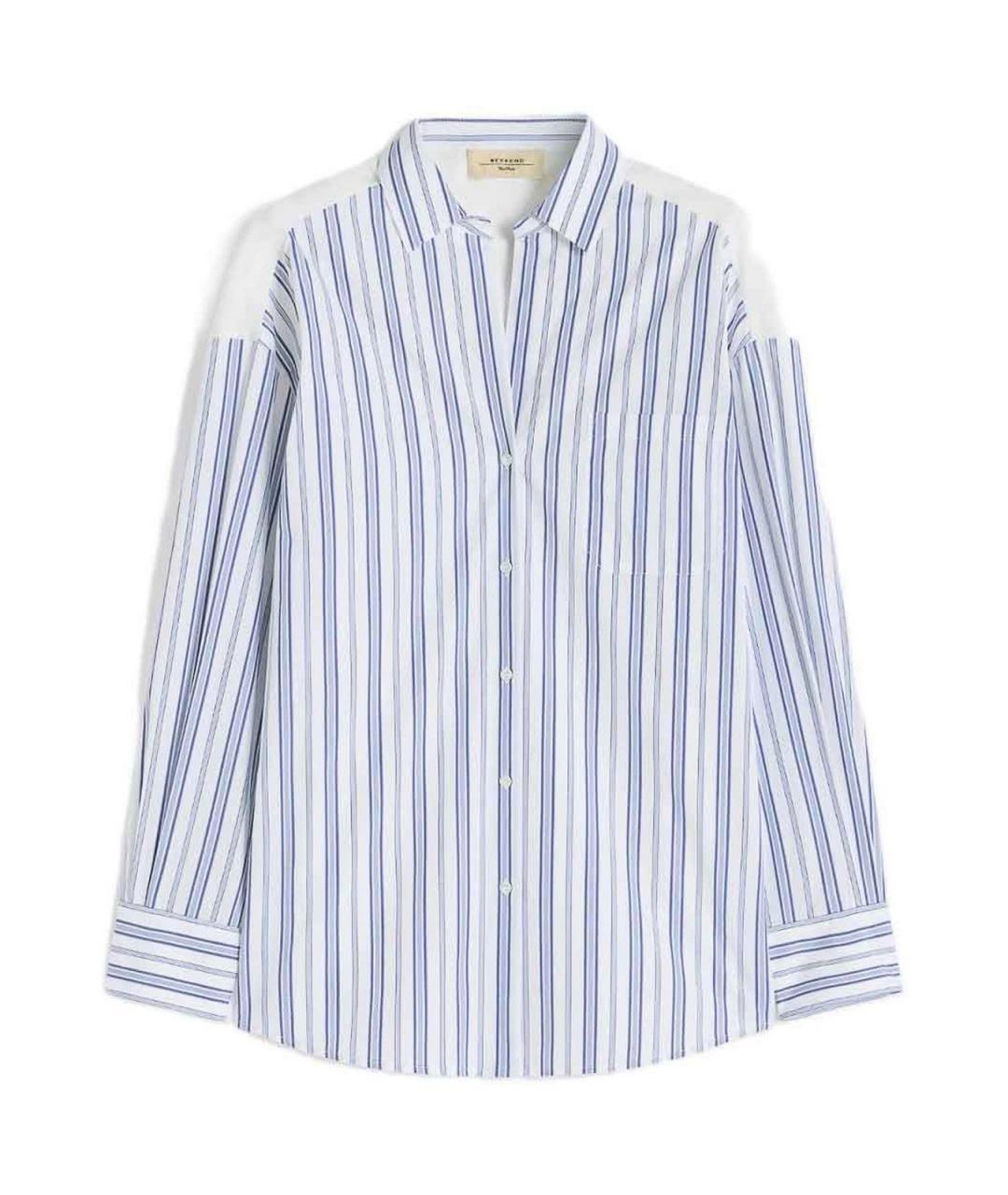 WEEKEND MAX MARA Голубая хлопковая рубашка, фото 1