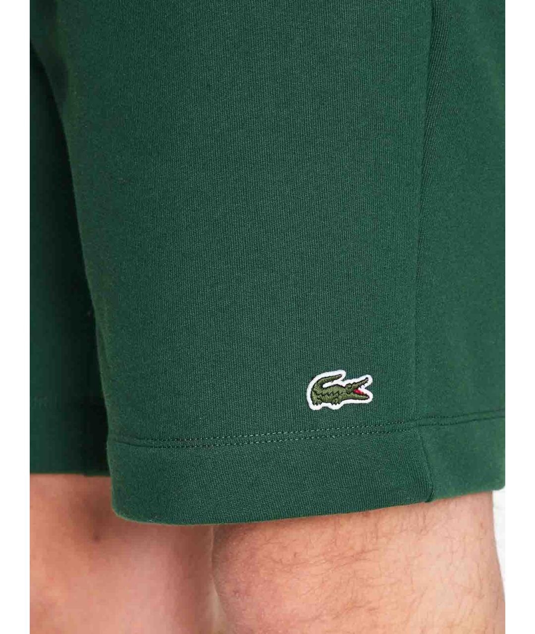 LACOSTE Зеленые полиэстеровые шорты, фото 6