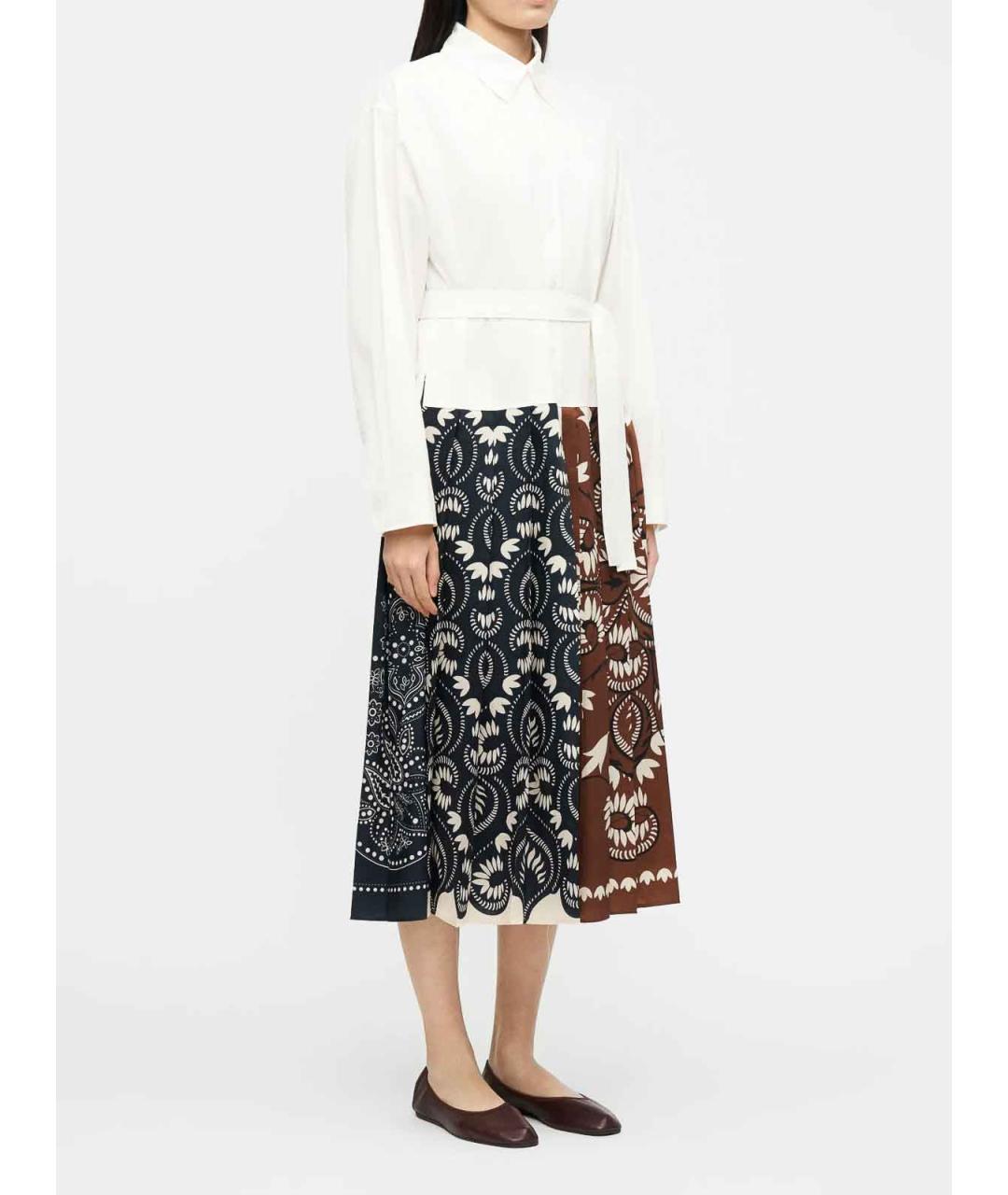 WEEKEND MAX MARA Мульти полиэстеровое повседневное платье, фото 5