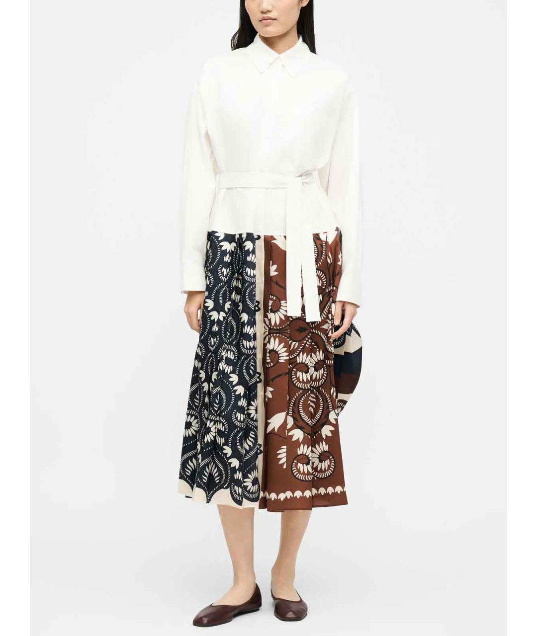 WEEKEND MAX MARA Мульти полиэстеровое повседневное платье, фото 3