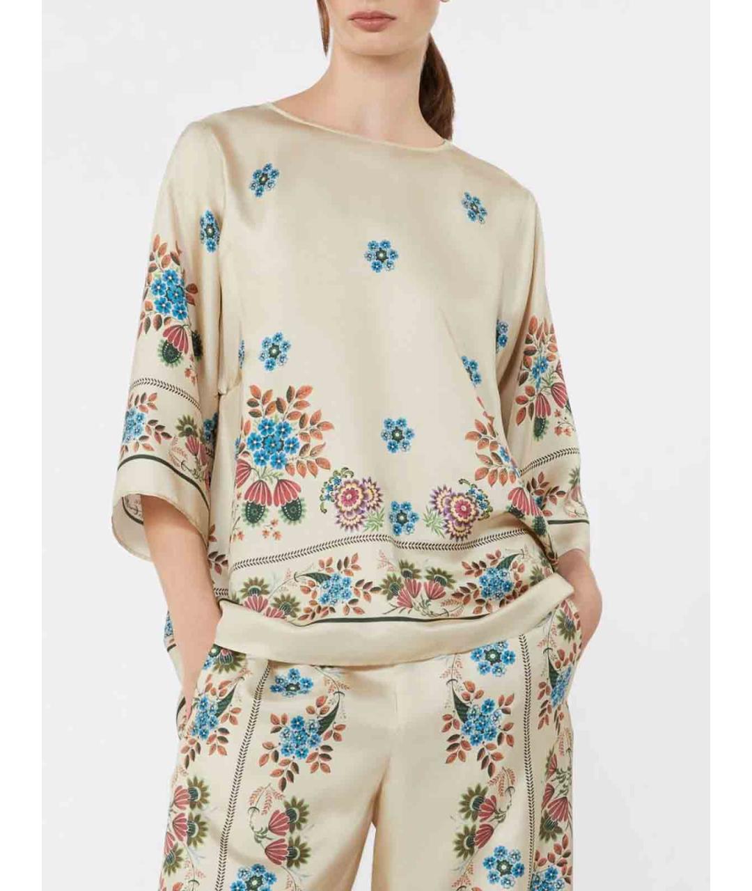WEEKEND MAX MARA Мульти хлопковая рубашка, фото 2