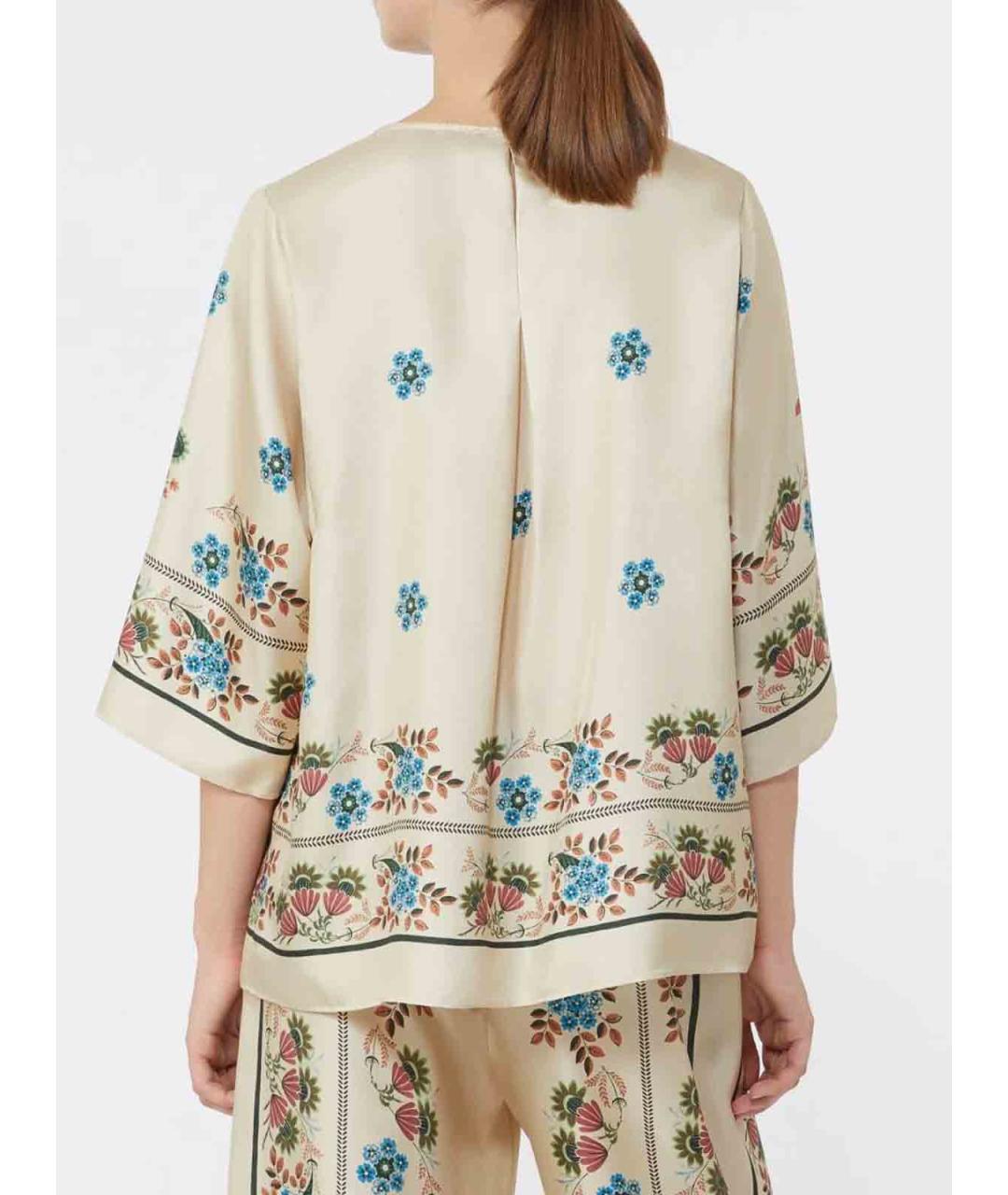 WEEKEND MAX MARA Мульти хлопковая рубашка, фото 3