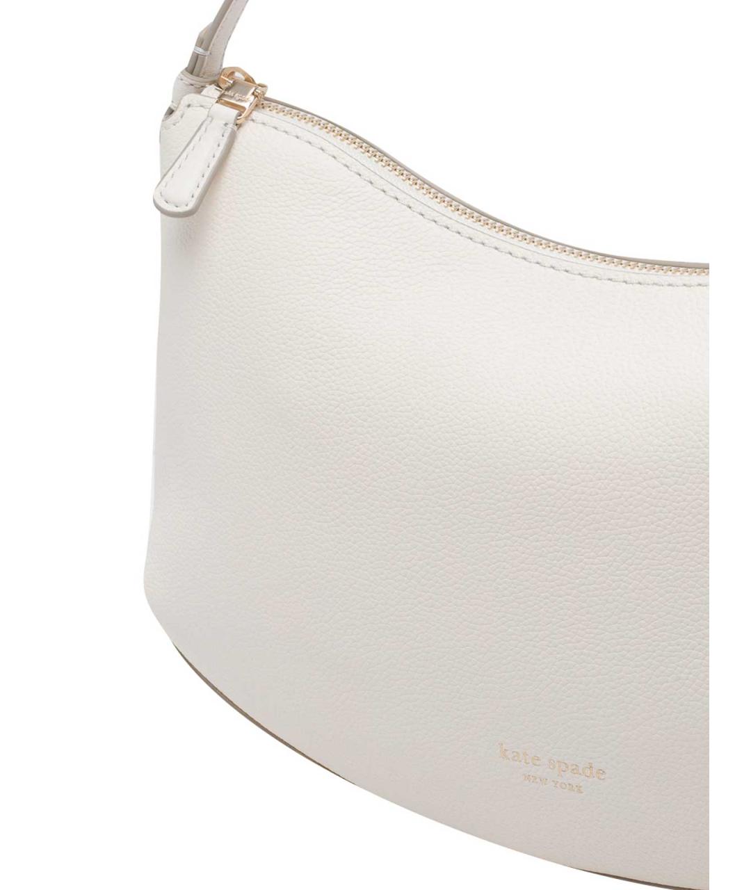 KATE SPADE Белая кожаная сумка через плечо, фото 4