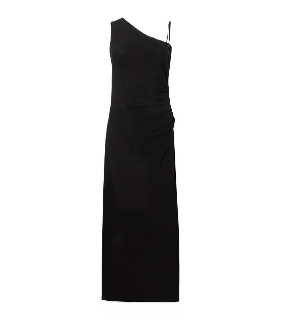 MAX MARA Черное вискозное вечернее платье, фото 1